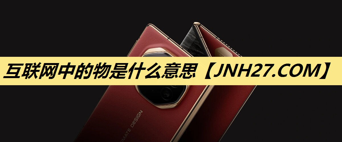 互联网中的物是什么意思
